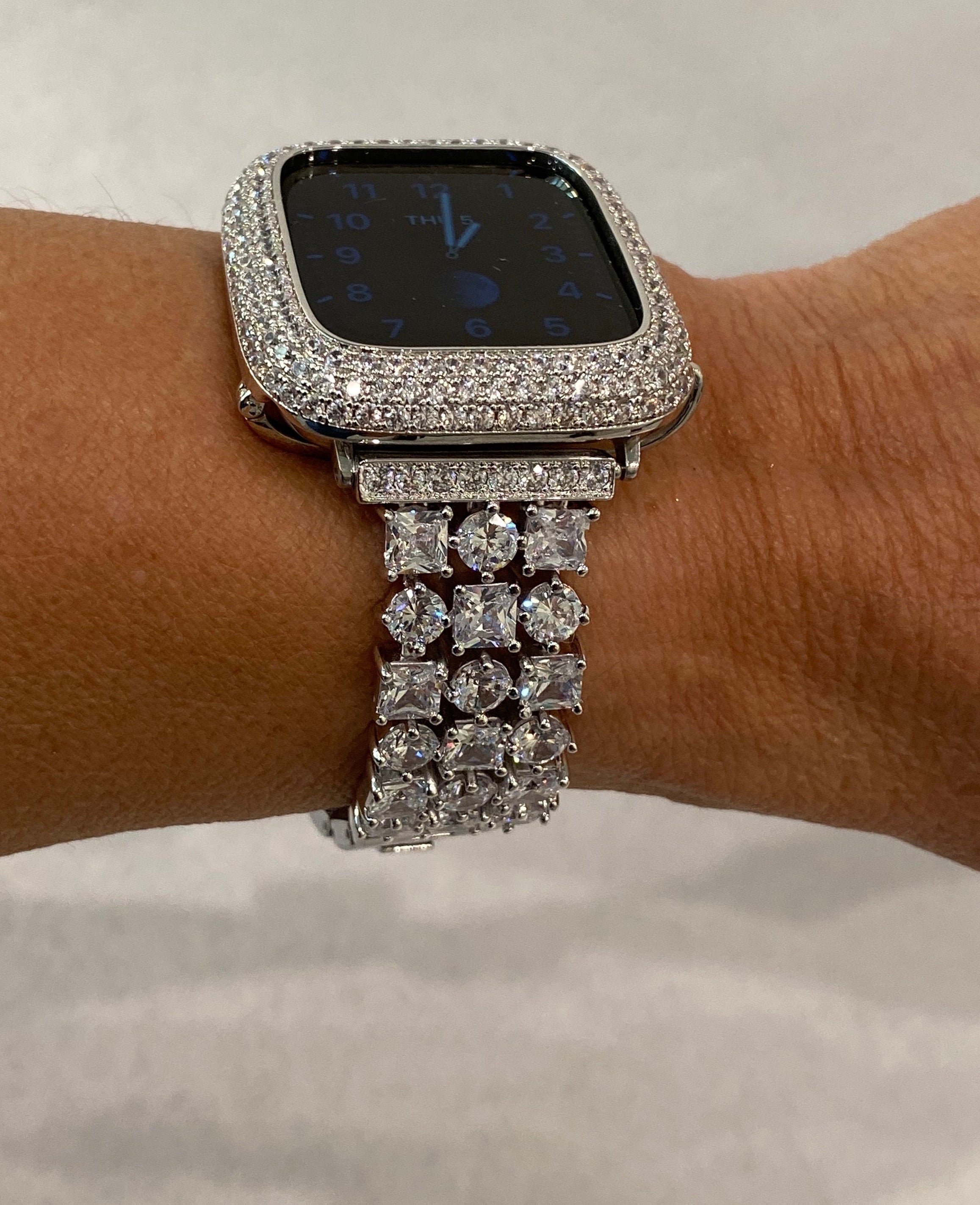 Diamond Apple Watch Band Mens 2024 favors