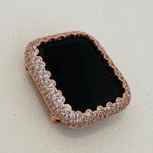 49mm Ultra Apple Watch Cover Lab Diamond Bezel Rose Gold Smartwatch Case Bumper Bling Iwatch Candy 38mm-46mm Series 10