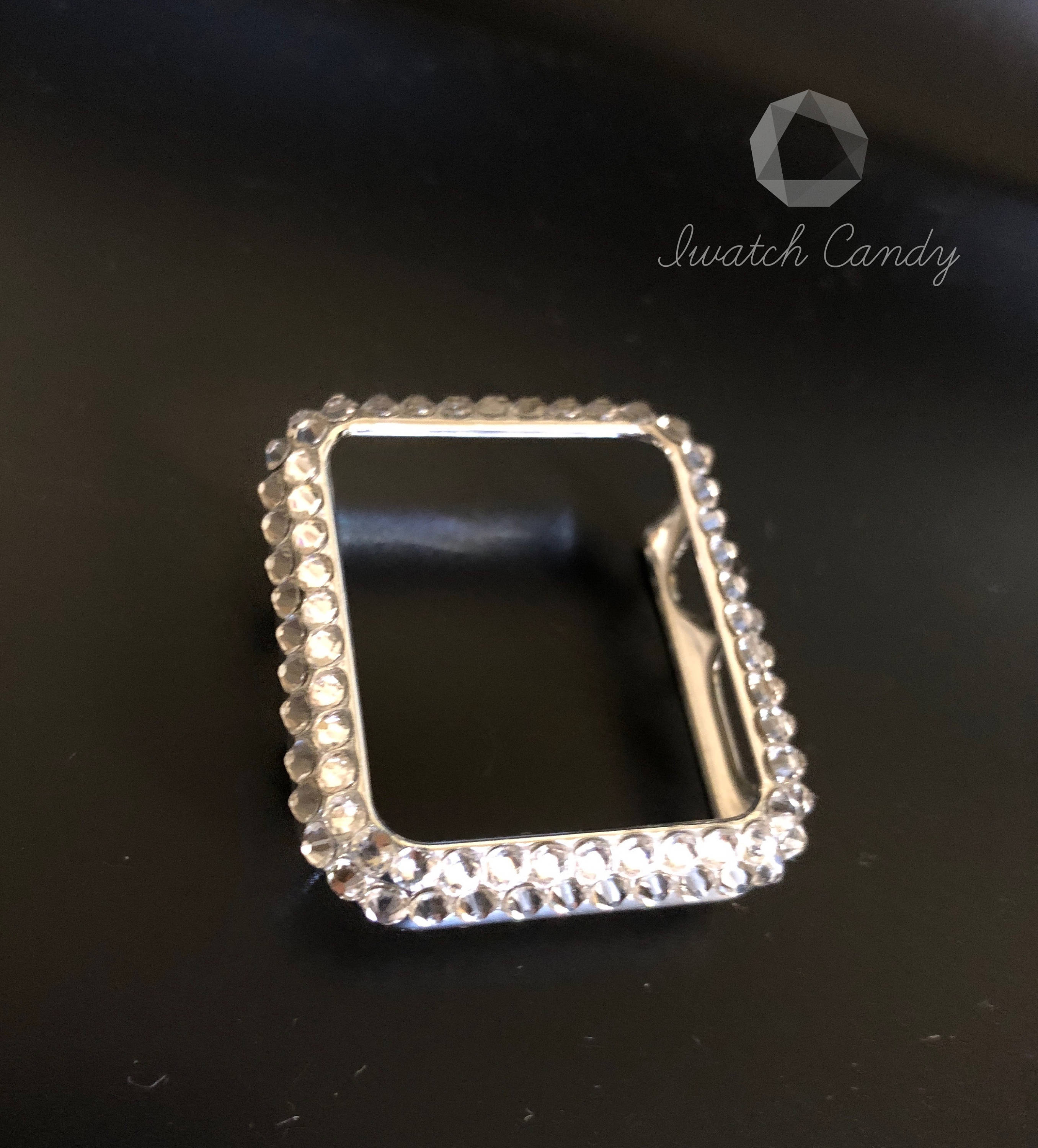 swarovski crystal apple watch case