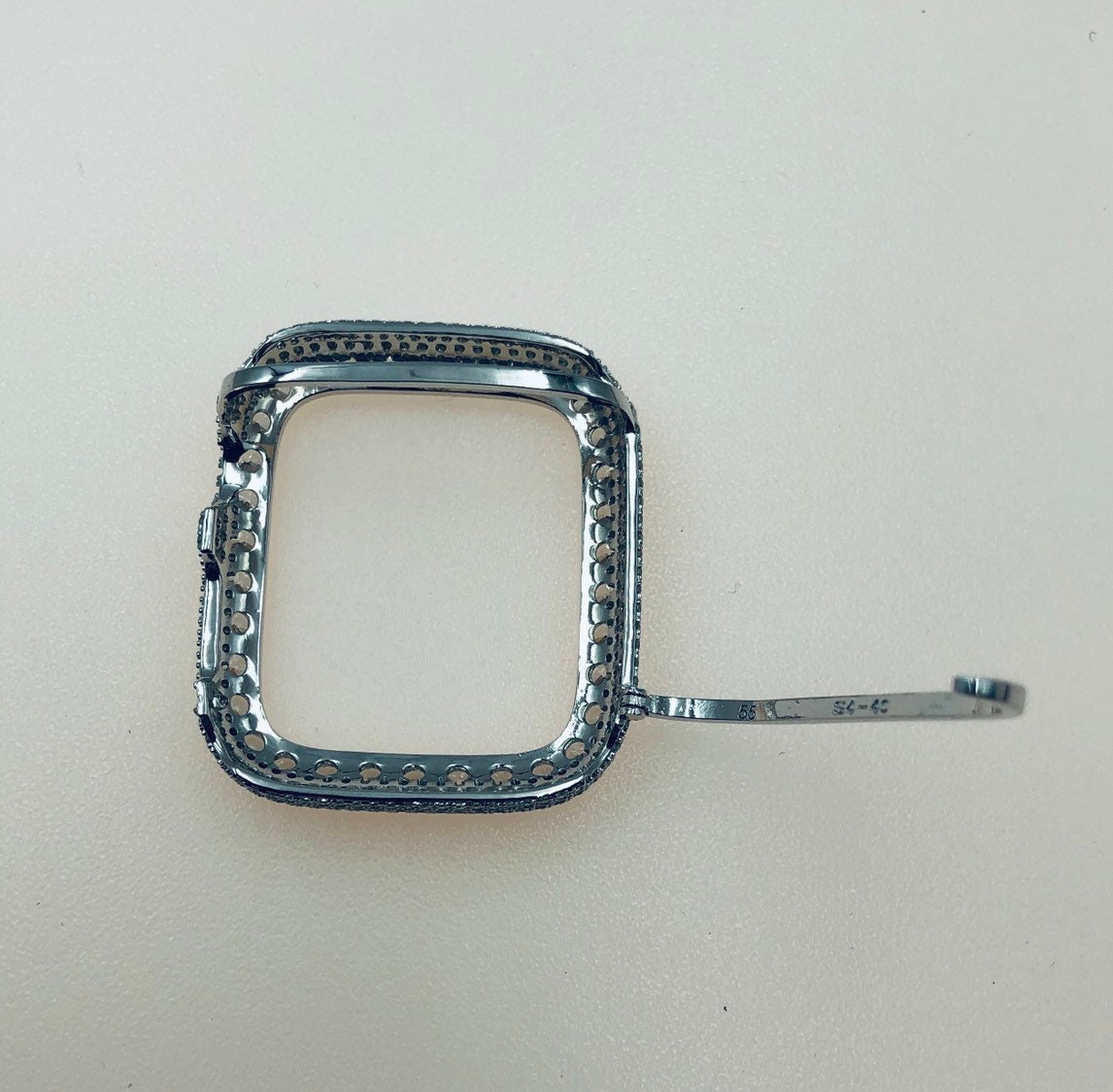 apple watch series 3 38mm silver with white band