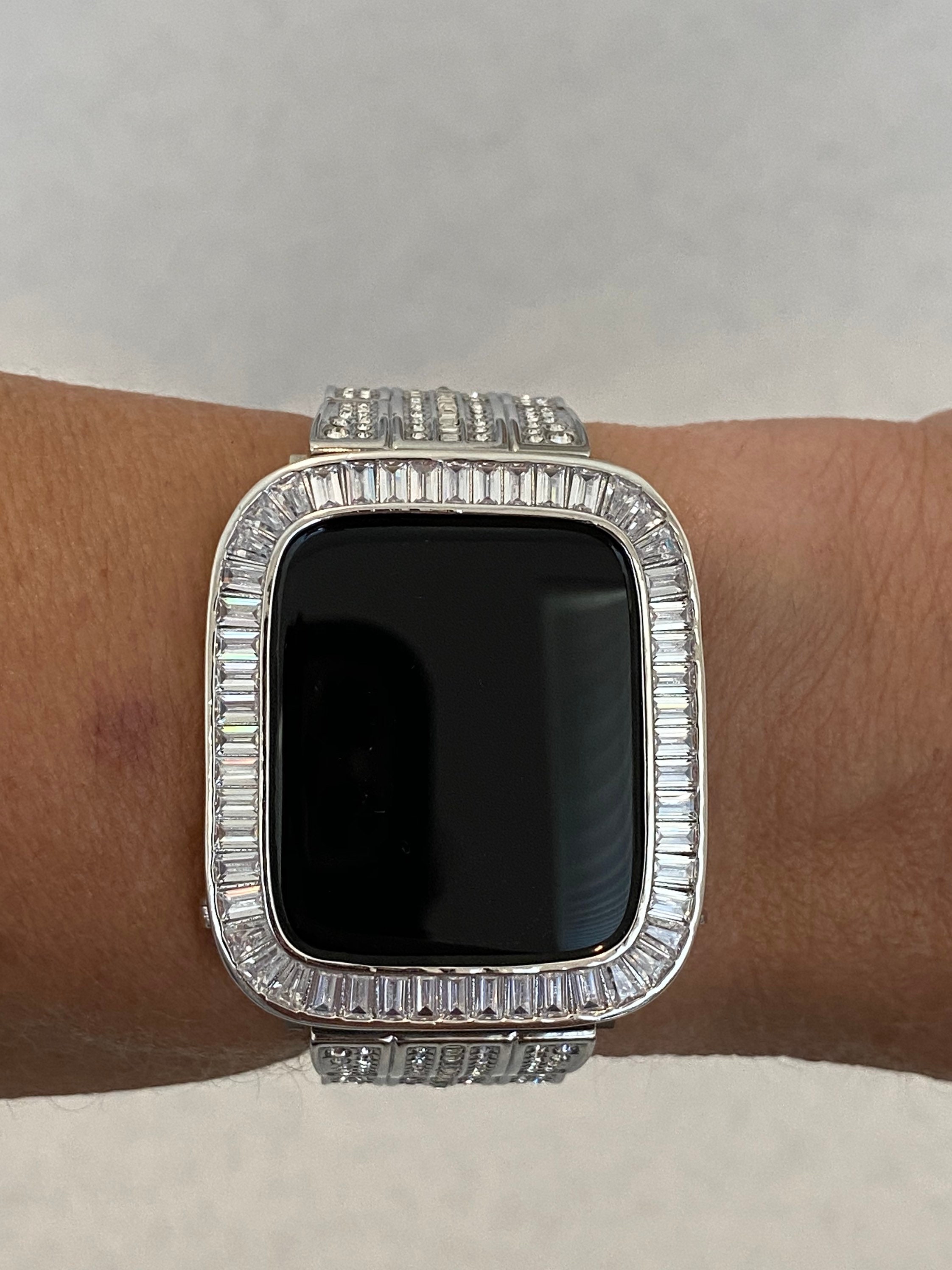 Luxury Apple Watch Band 38 40 42 44mm Rolex Style & or