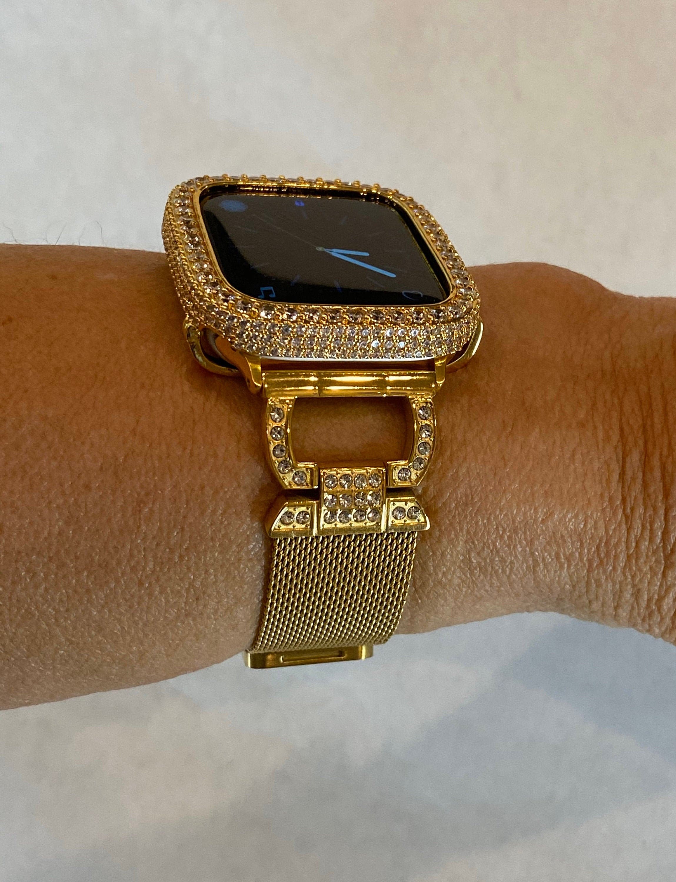 iwatch 4 gold milanese loop