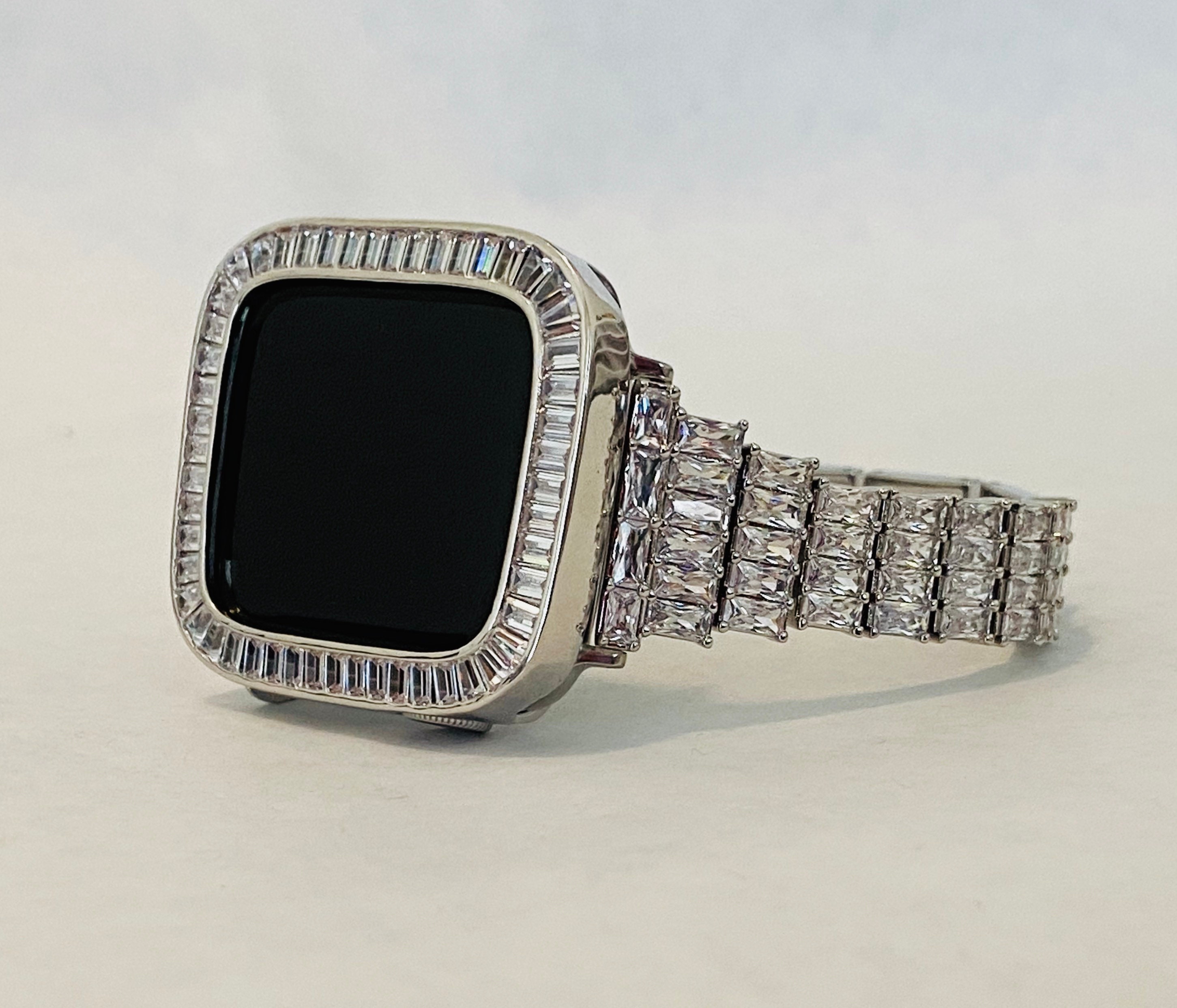Swarovski iced out watch top