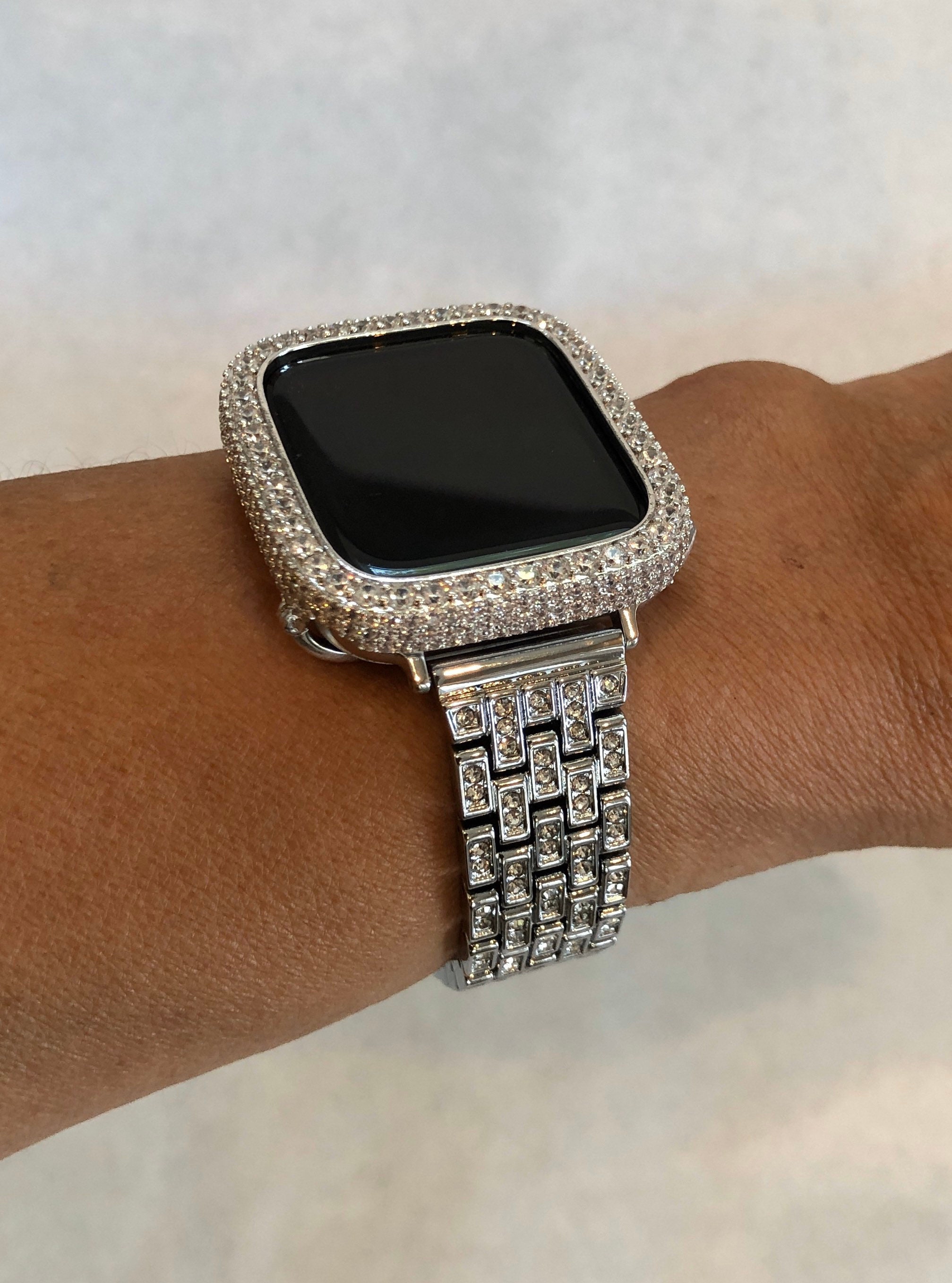 iced out apple watch