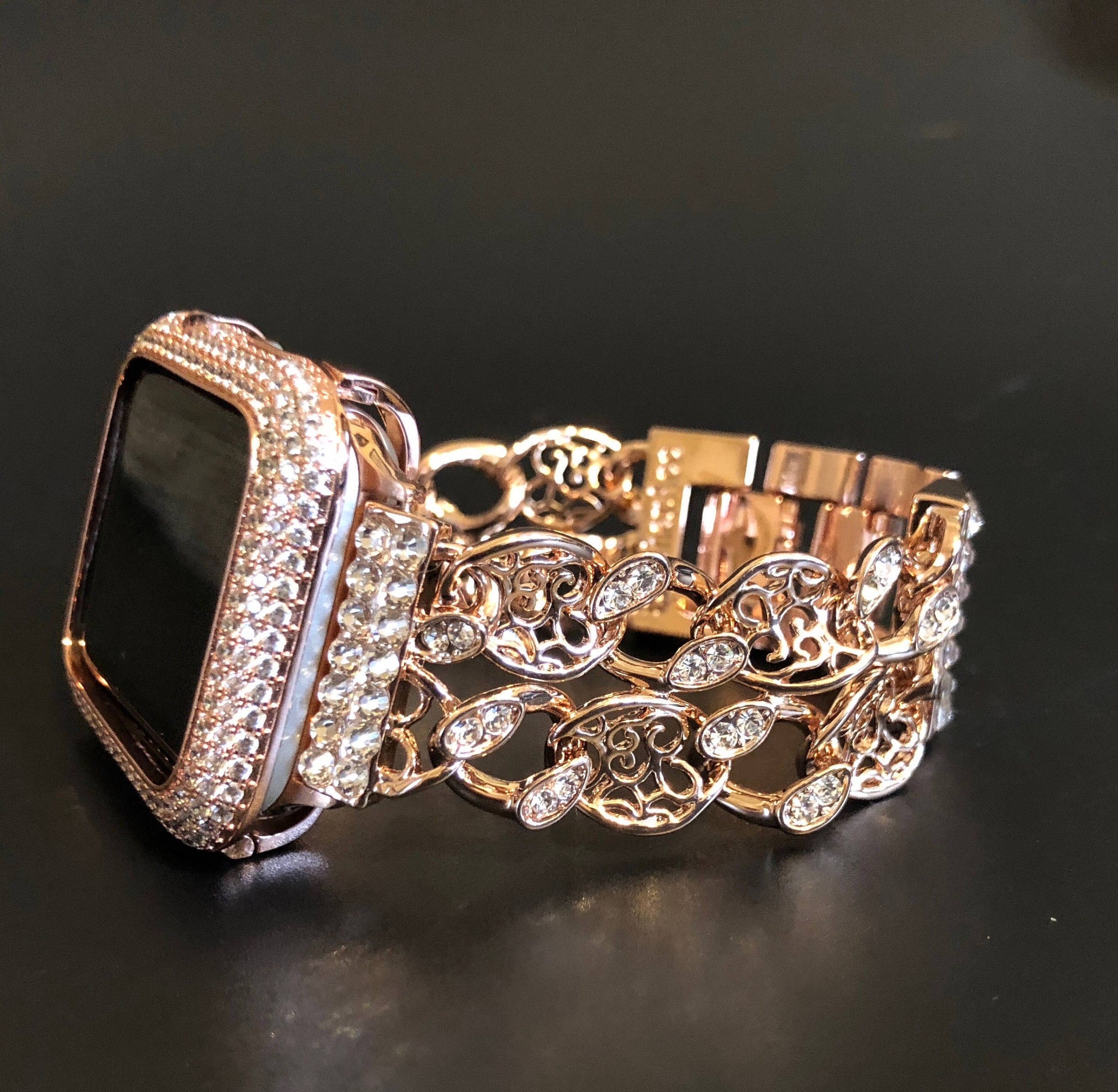 sterling silver apple watch case