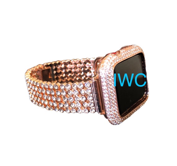iced out watch band