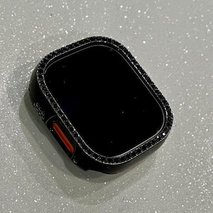 49mm Ultra Apple Watch Cover Black Crystals Apple Watch Case Smartwatch Bumper Bezel Bling Iwatch Candy