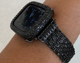 2023年新作 ブラック　メタル ピンラバー カスタム apple watch 51qYChOSa5L._UF350,350_QL80_.jpg