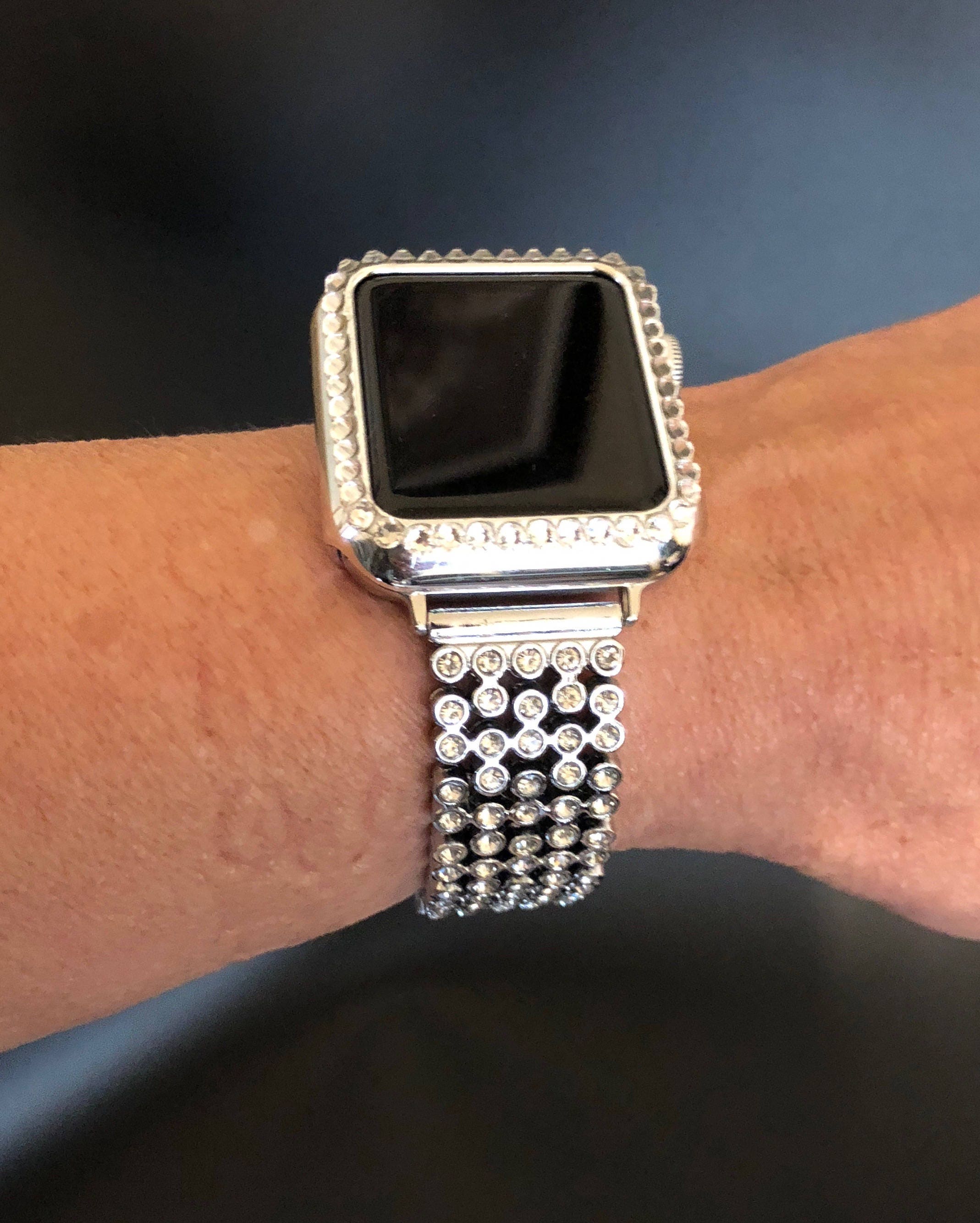 apple watch series 3 38mm silver with white band