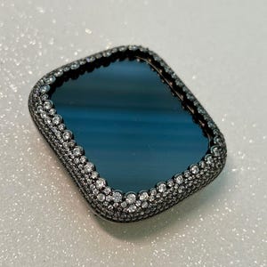 Ultra 49mm Apple Watch Bezel for Apple Watch 48mm Ultra Black Pave Lab Diamonds Apple Watch Cover 49mm Ultra Apple Watch Iwatch Series 10