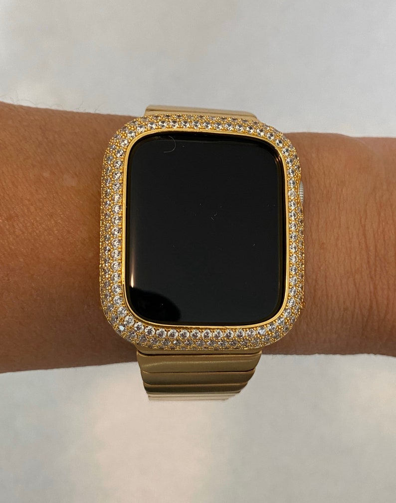 Apple Watch Band Mens Gold 42mm 44mm Stainless Steel and or | Etsy