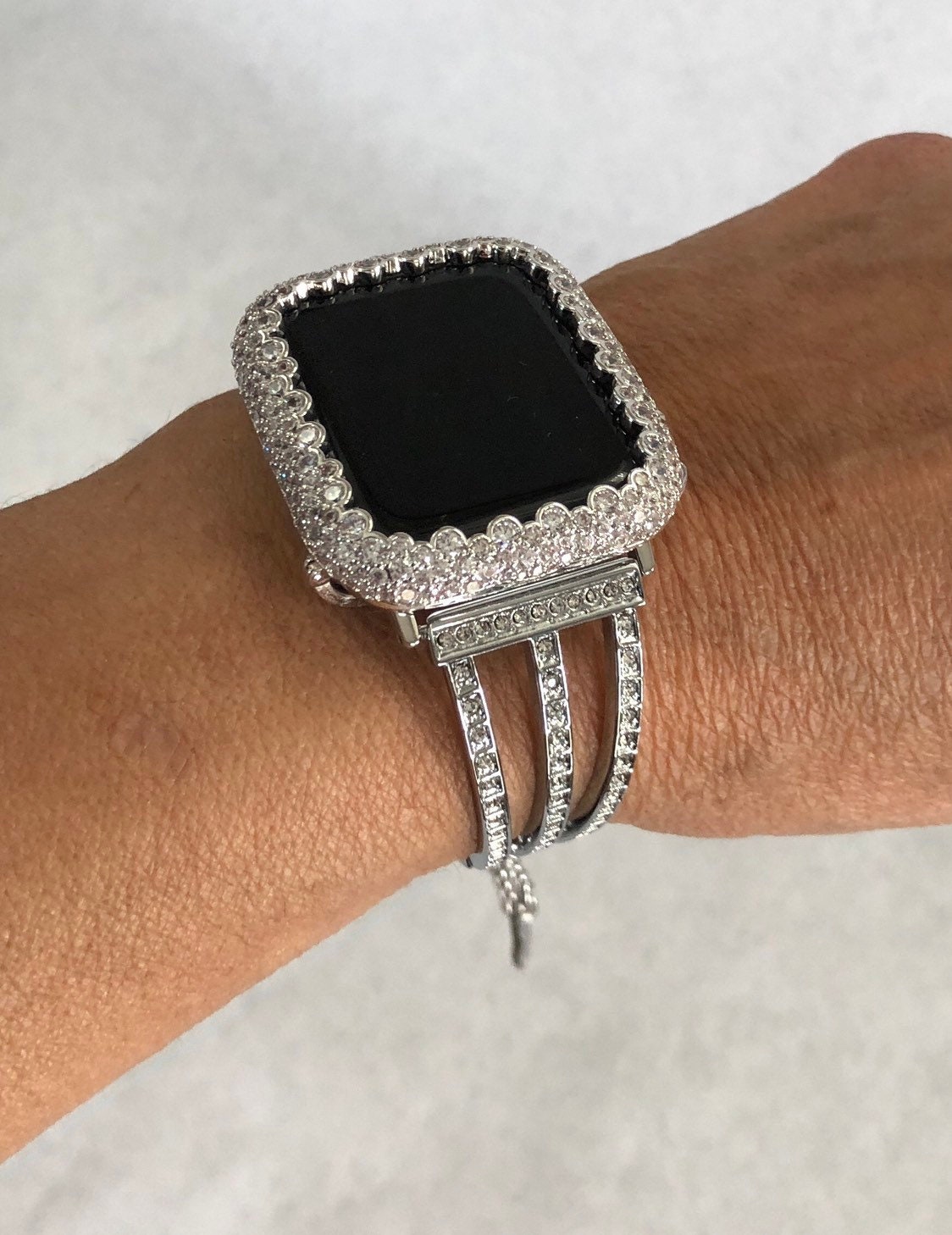 silver apple watch 6