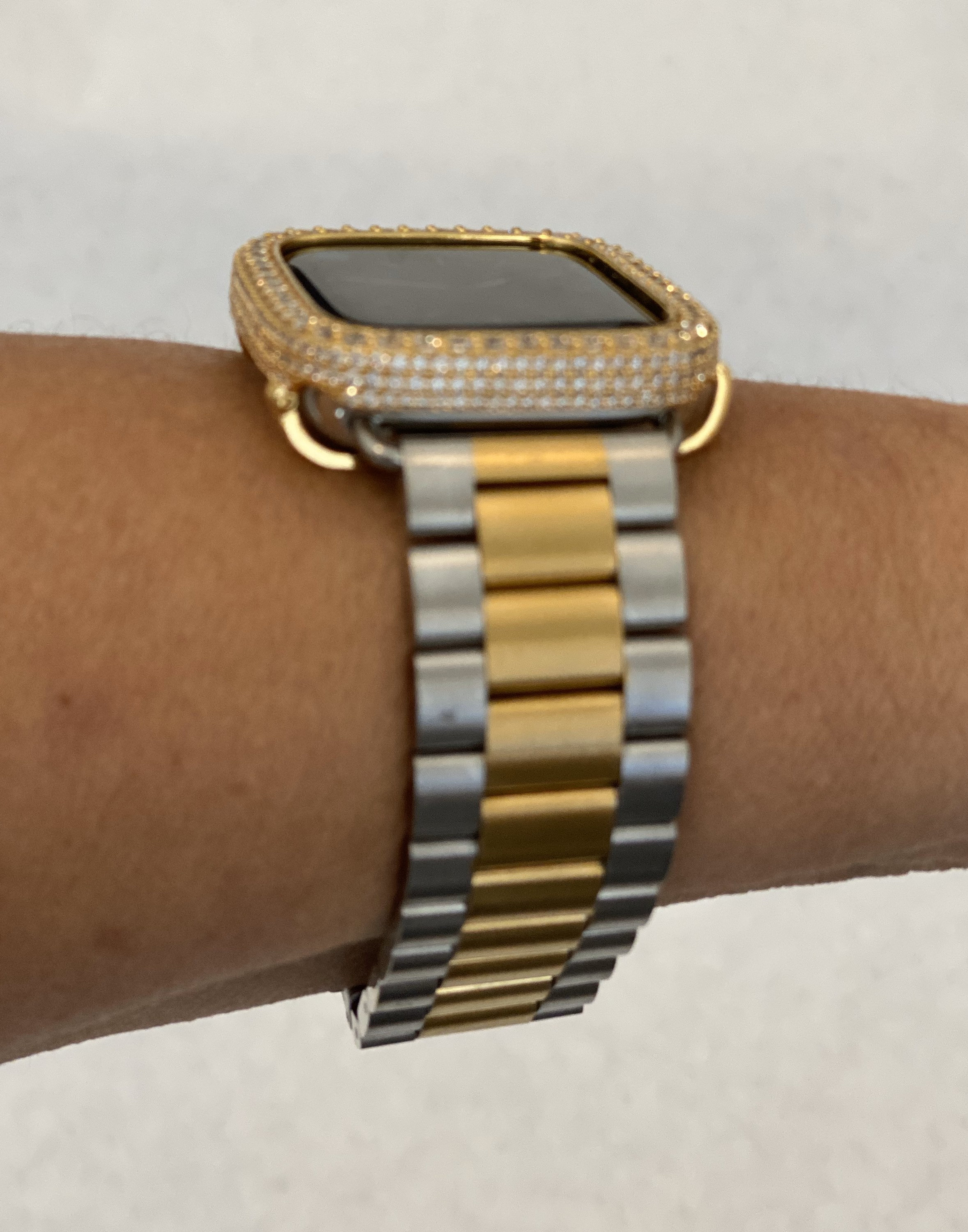 two tone apple watch band 38mm