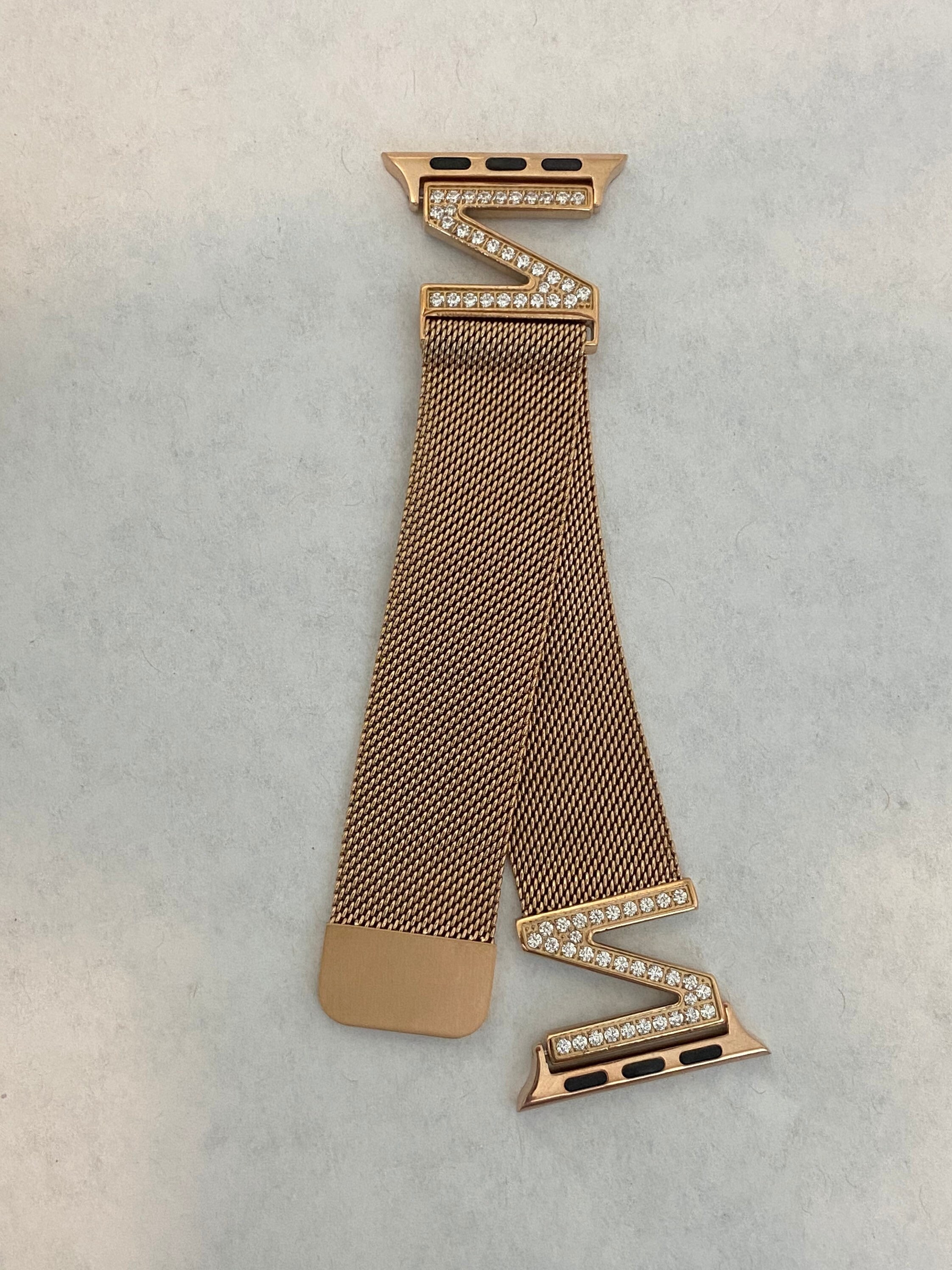 rose gold milanese loop 44mm