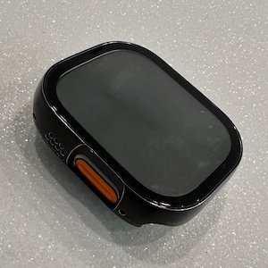 Series 10 Black Apple Watch Case With Tempered Glass Screen Protector For Iphone Watch Apple Watch Case Cover Bezel 49mm Ultra 42mm 46mm