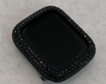 Ultra 49mm Apple Watch Cover Black Lab Diamond Bezel Smartwatch Bumper Bling Iwatch Candy Case 38mm-45mm Iwatch Candy Bling Series 10