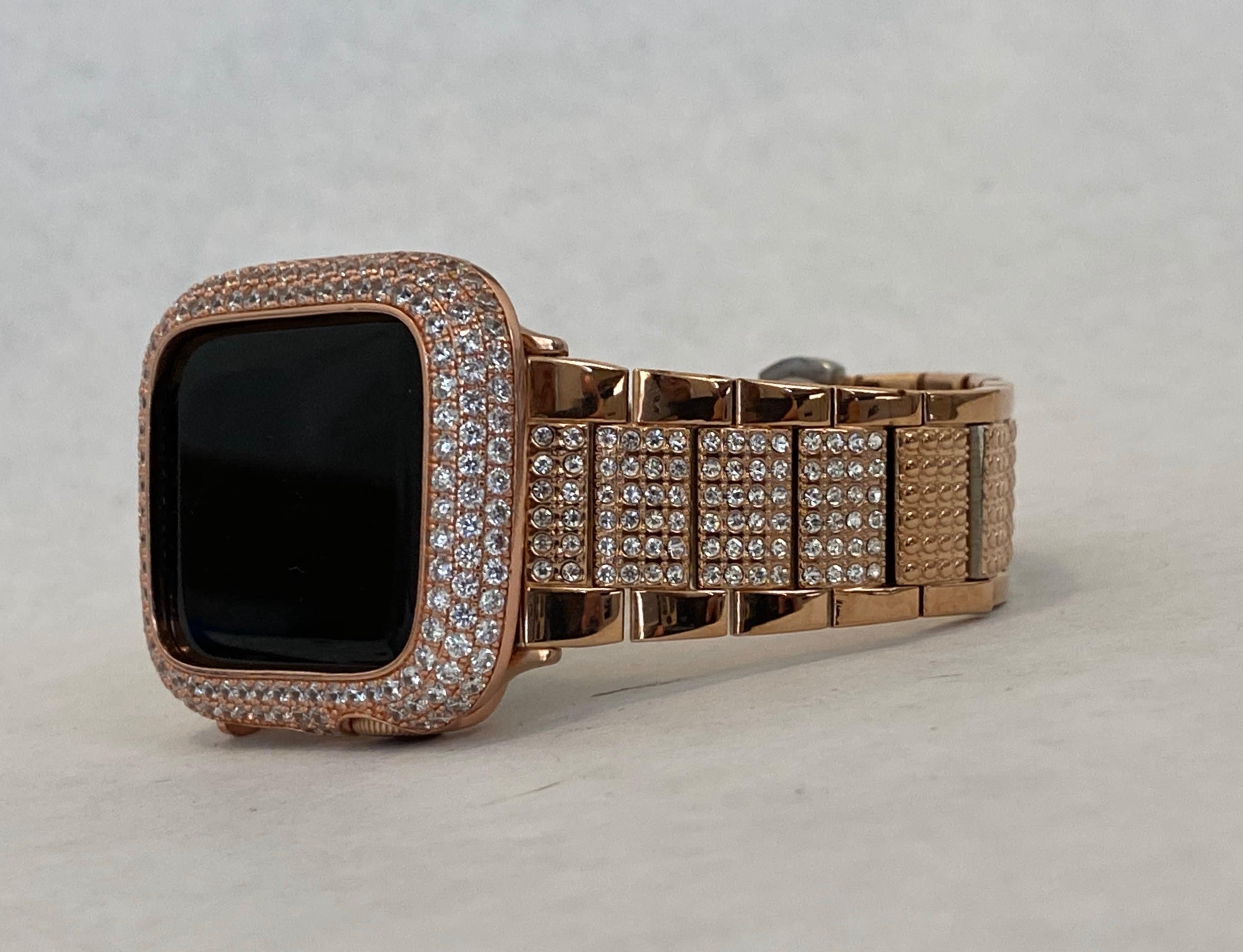 rose gold apple watch 6 band