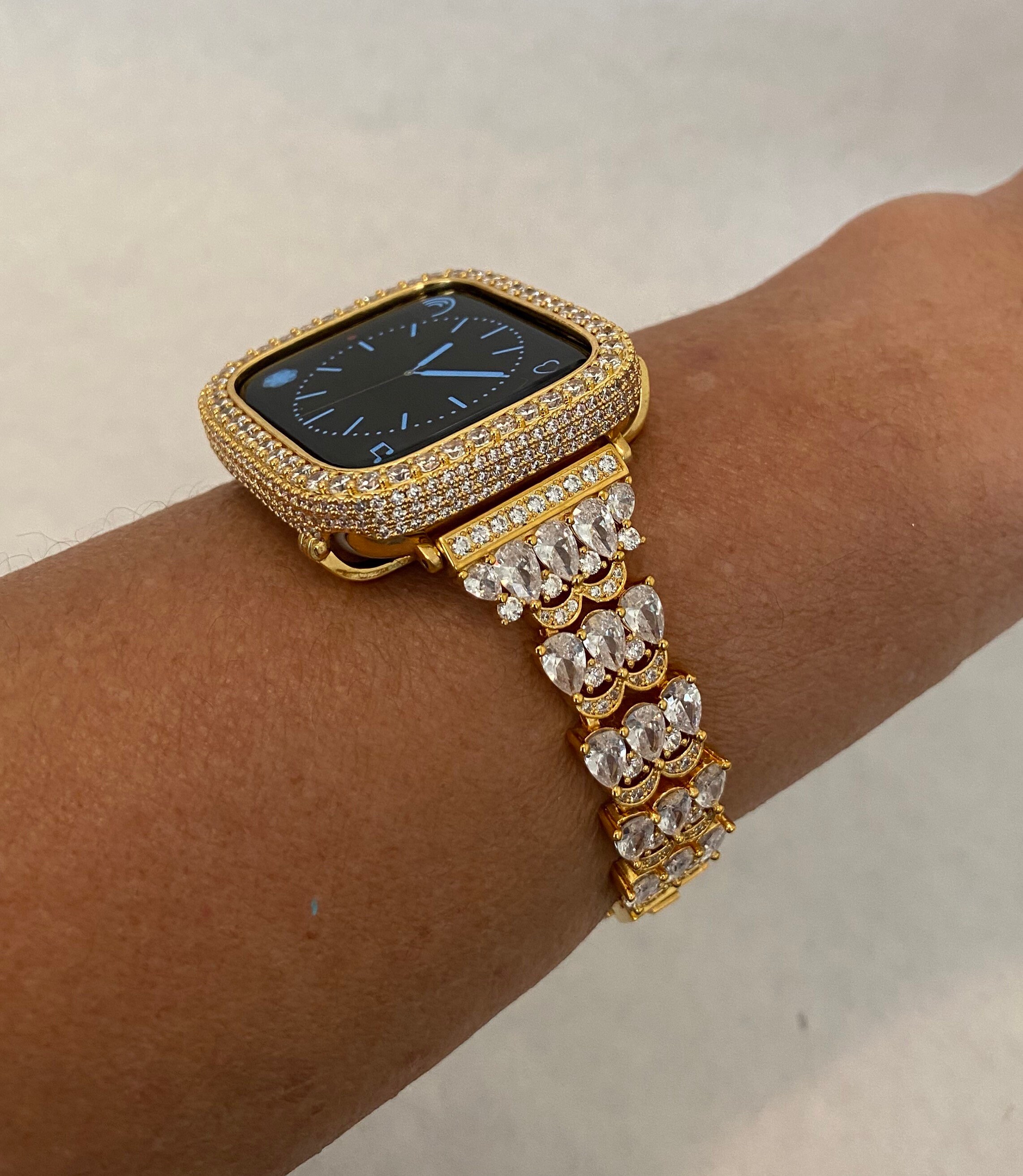 gold apple watch band series 4
