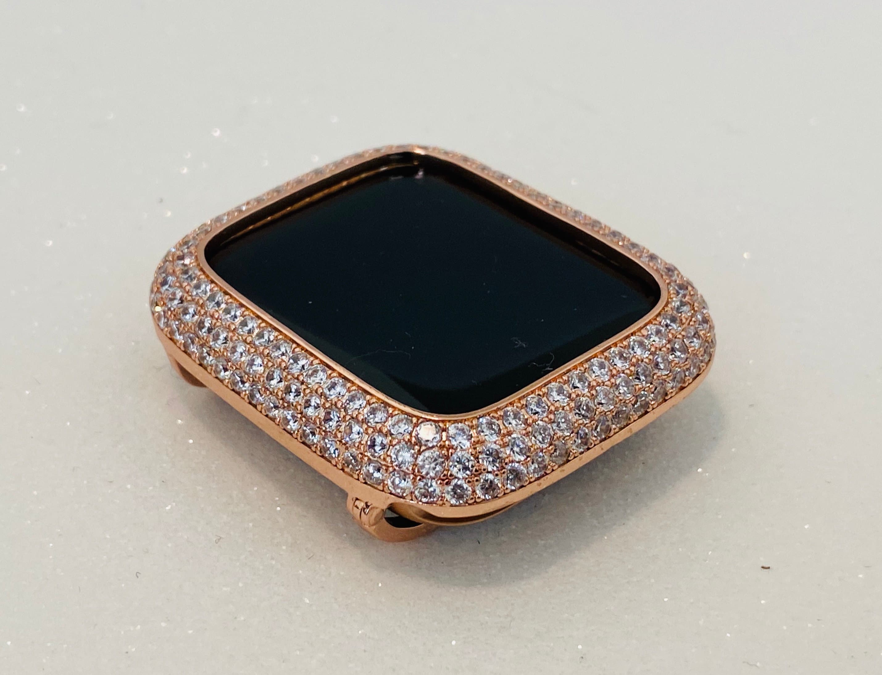 swarovski crystal apple watch case
