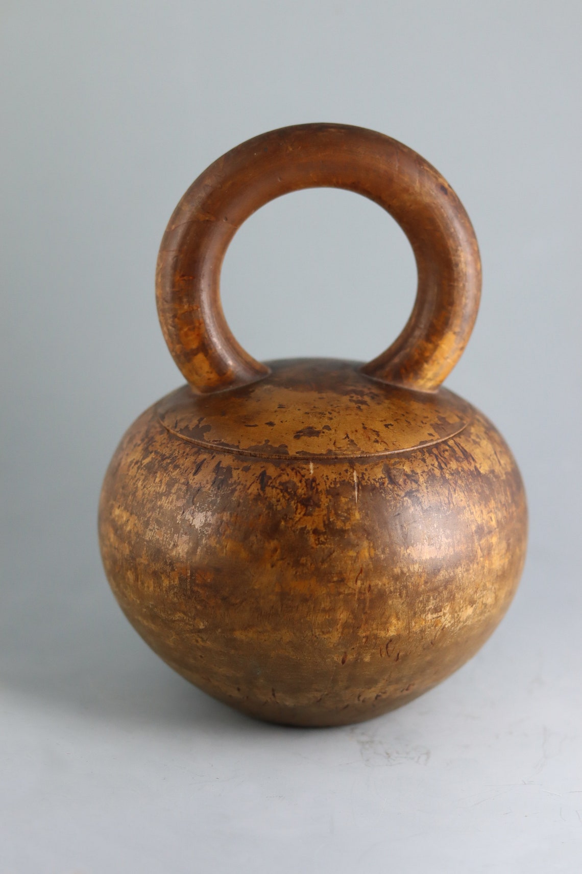 Antique 18th C. Kettlebell or girya Shaped Frutwood or Root Etsy