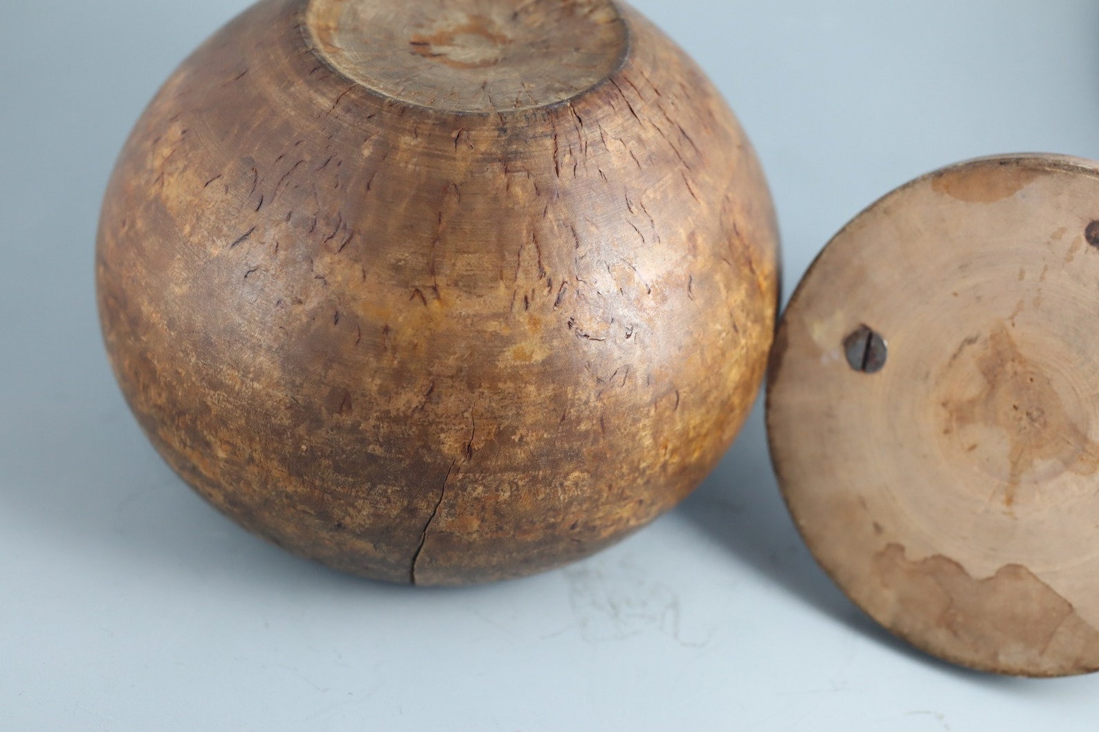 Antique 18th C. Kettlebell or girya Shaped Frutwood or Root Etsy