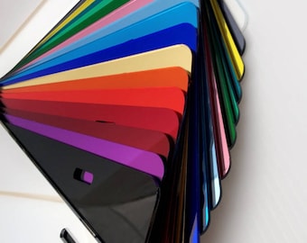 1, 2, 3, 5, 10, 15, or 20 Mirrored Acrylic Blank License Plates