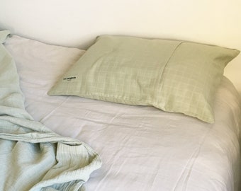 Rectangular Pillowcase made of organic coton