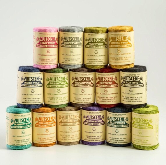 JUTE TWINE SPOOLS : Made from biodegradable materials sourced from sustainable resources.