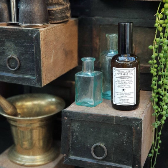 ATMOSPHERE MIST: Perfect spray freshener for your home. Crafted in small batches in England, using 100% natural ingredients / essential oils