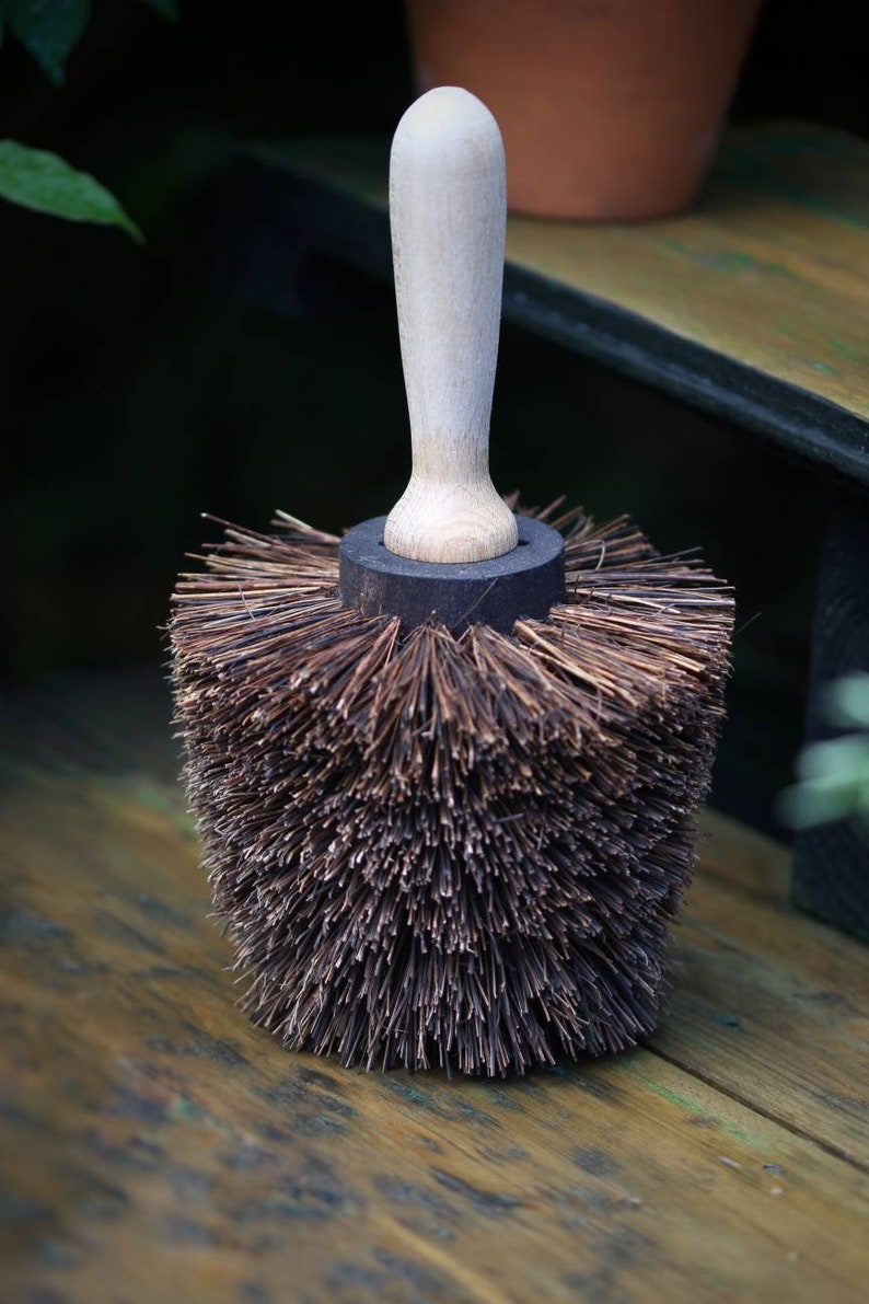 POT CLEANING BRUSH 100 Natural Eco Friendly Plant Pot Etsy UK