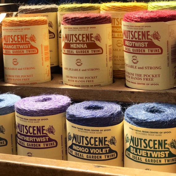 JUTE TWINE SPOOLS : Made from biodegradable materials sourced from sustainable resources.