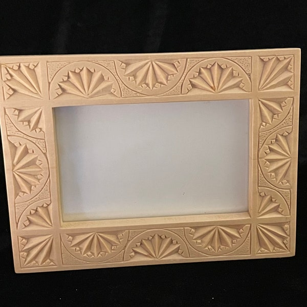 Carved Wood Frame Etsy