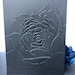 3D Embossed Black Rose Cards set of 6 Embossed Note Cards All Occasions ...