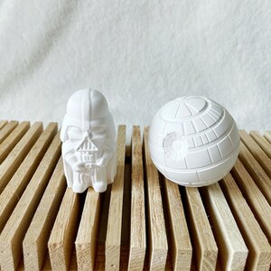 Raysin Darth Vader, Todesstern, 3D, Star Wars, Krieg der Sterne, Dekoration, Deko Figuren, Geschenkset, Geschenkidee, Mitbringsel Bild 1