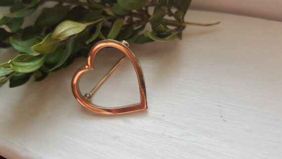 SALE! Heart Pin/Brooch Perfect to Show Your Love.… - image 2