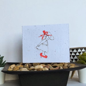 Carte de graines Habillage
