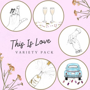 Ceci est Love Seed Card Variety Pack