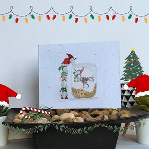 Carte de graines de pot à biscuits Gnome