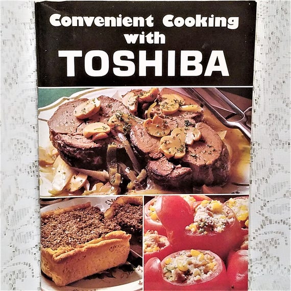 Toshiba Vintage Microwave Cookbook Microwave cookbook | Etsy