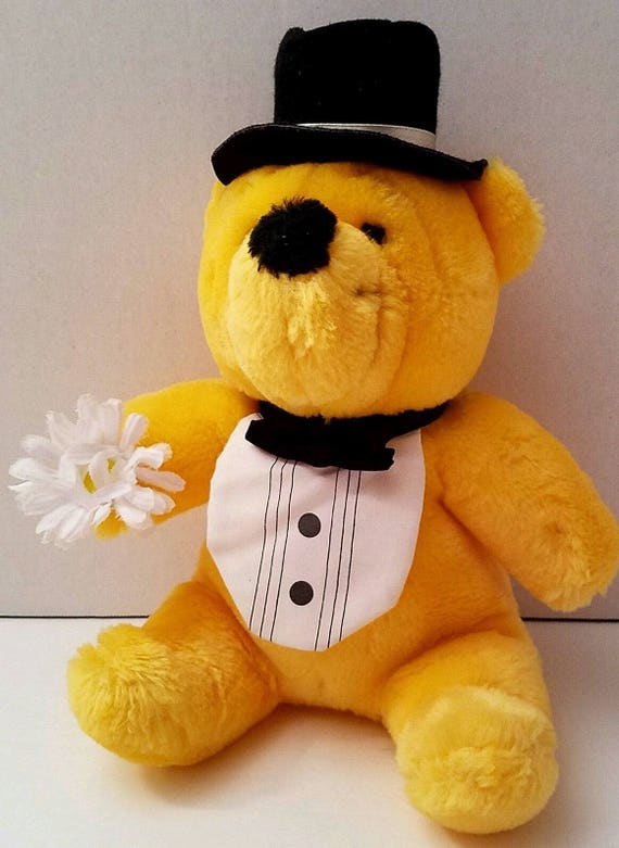teddy bear with top hat