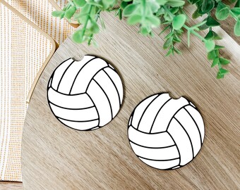 posavasos de taza de coche, regalo de voleibol, relleno de medias, regalo para ella, regalo deportivo, regalos para menores de 10 años, regalo para amantes del voleibol, juego de voleibol