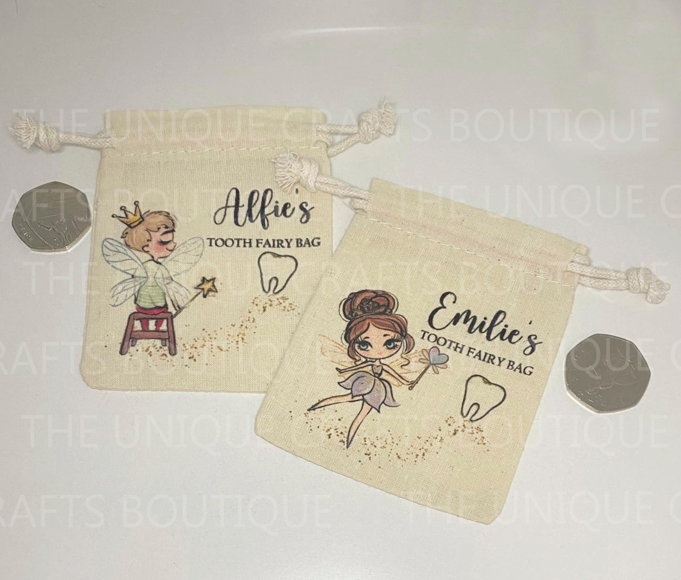 Tooth Fairy Bags Digital PNG File - Etsy