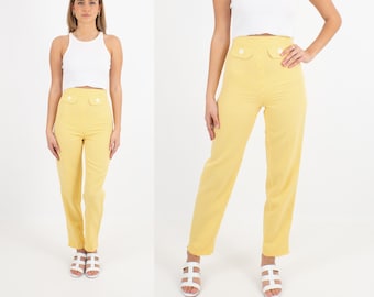 ☆BADBLOOD☆ 1995 Trouser Pants Yellow Ocher A0356809E3301 Eddie Bauer Kids Boys Ranger Zip-Off Pants