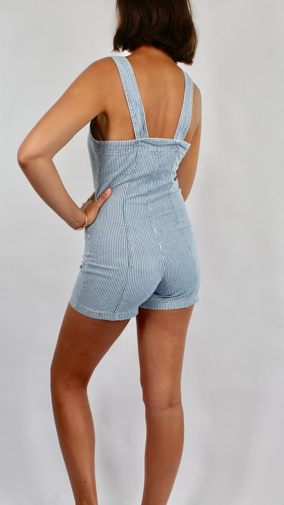 Playsuit // Vintage Playsuit // Denim Playsuit //… - image 7