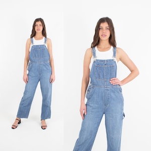 Salopette courte effet jean avec ceinture en broderie anglaise pour