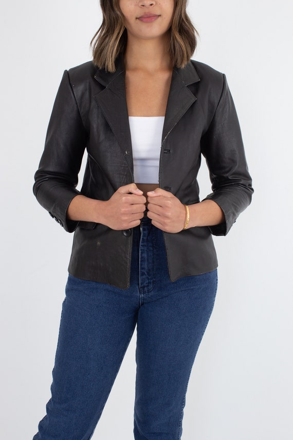 Xs leather deals jacket womens