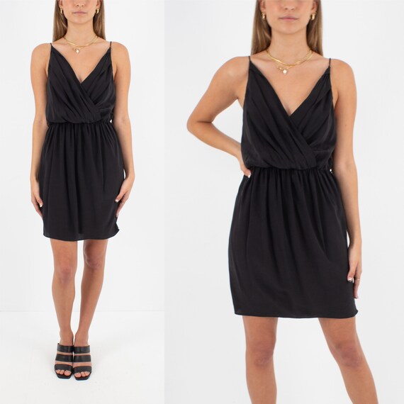 Black Silk Zimmerman Mini Dress | Pure Silk Dress