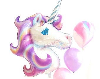 33" Unicorn balloon