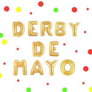 16" globos DERBY DE MAYO. Derbi de Kentucky. fiesta de derby de kentucky. cinco de mayo. decoración kentucky derby. derby de mayo. taco bout un derbi