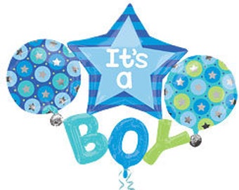 It's a boy Balloon. Gender reveal party. boy baby shower balloons. Confetti balloons. Baby shower balloons. its a boy. its a girl. baby boy